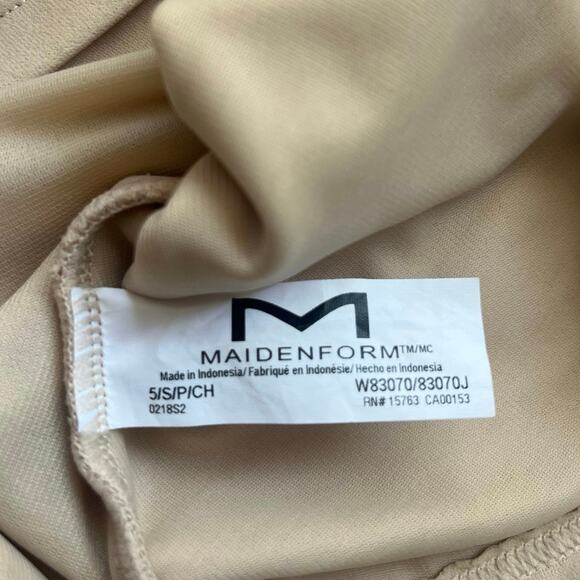 Maidenform Shaping Camisole Control Top Women’s Size Small Beige - Picture 3 of 5
